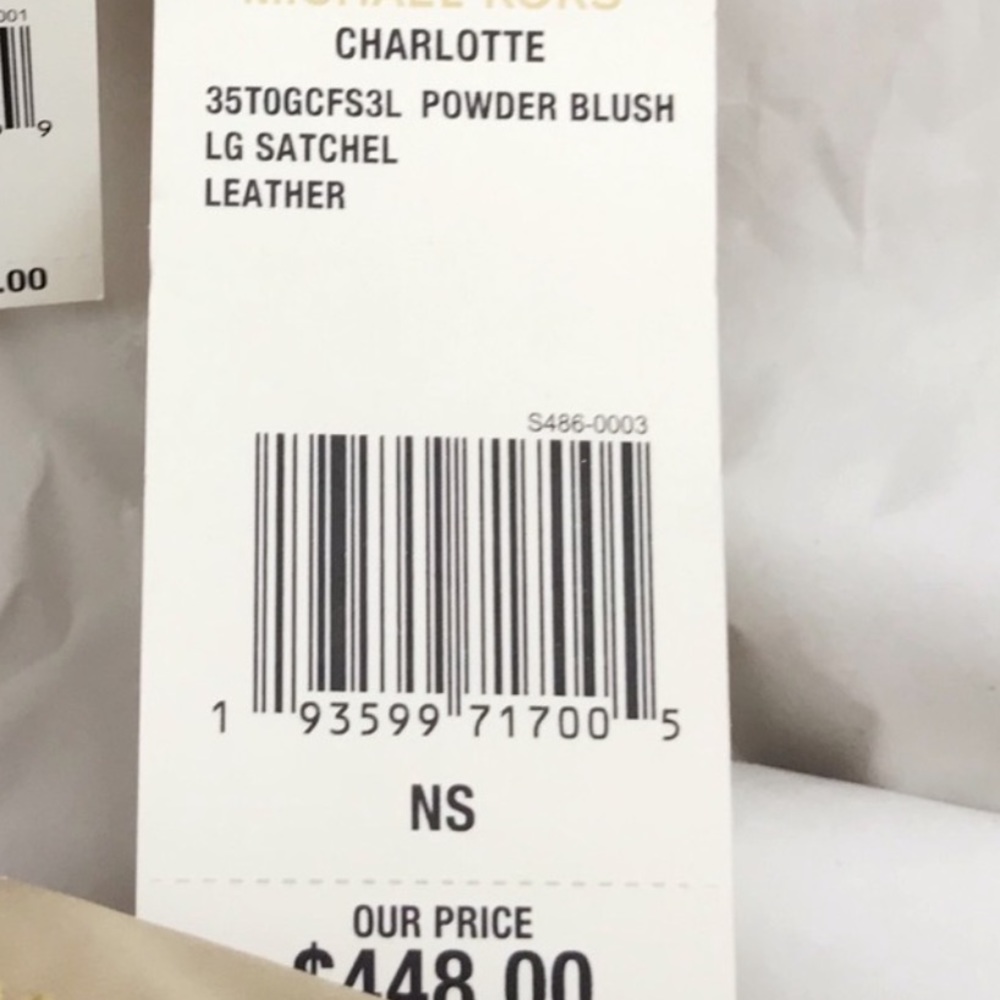 NWT Michael Kors Charlotte LG Satchel - Picture 8 of 8